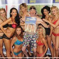 Ryanair boss Michael O Leary strip off at the launch of Ryanair 2012 calendar | Picture 115394